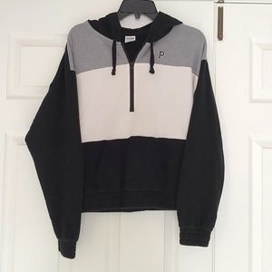 Y2K Victoria’s Secret PINK Quarter Zip Hoodie